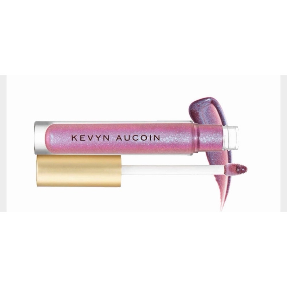 KEVYN AUCOIN The Molten Lip Color Gloss Blue Amethyst 0.14oz Full Size New